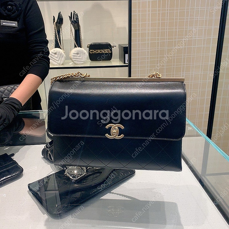 샤넬 코코 럭스 플랩백--1